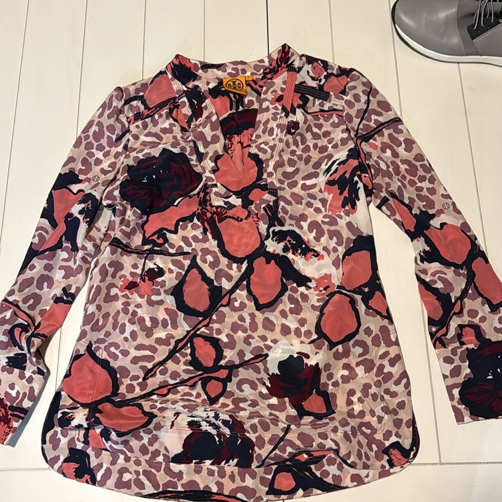 Tory Burch 100% Silk Blouse